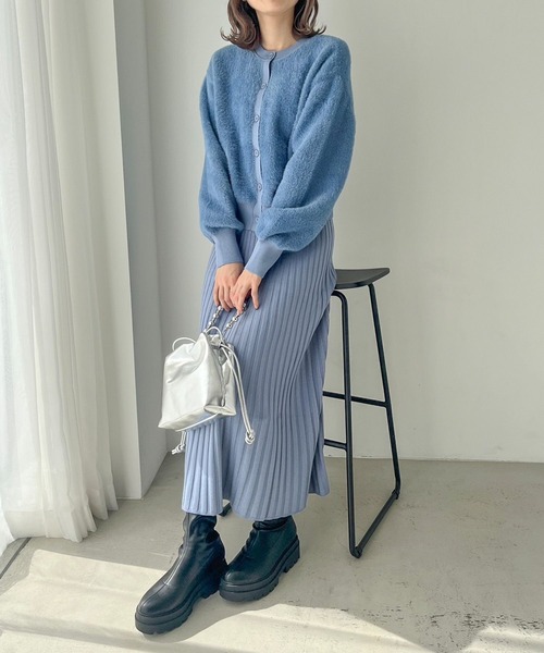 「LOWRYS FARM」 セットアップ FREE グレー レディース_画像9