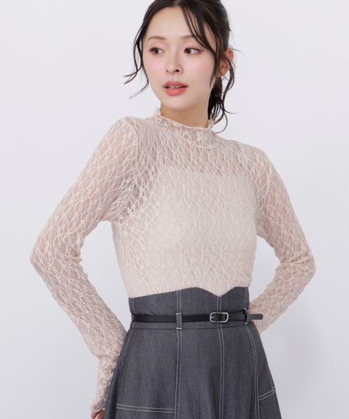 ジルスチュアート レース トップス レースカットソートップス | JILL by JILL STUART（ジル バイ ジル