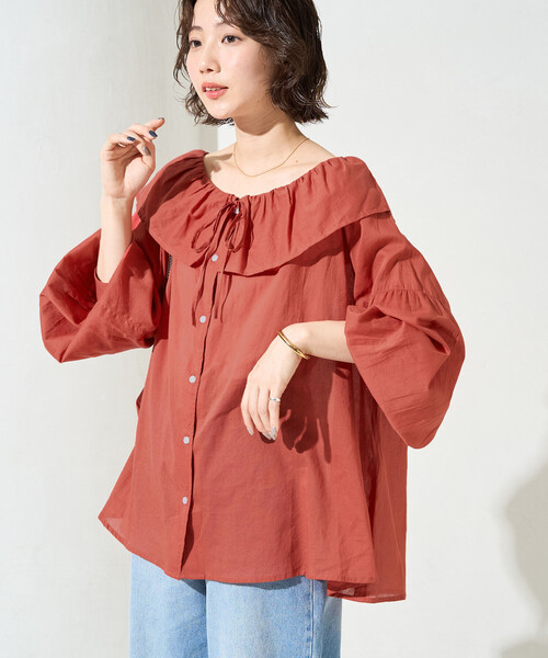 FREAK'S STORE（フリークスストア） ブラウス シャツ 限定展開 インド