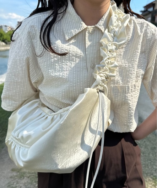 「lawgy」 ショルダーバッグ FREE ホワイト レディース_画像6