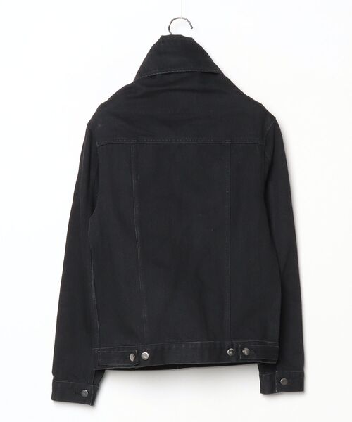 「DIET BUTCHER」 デニムジャケット 1 ブラック メンズ_画像2