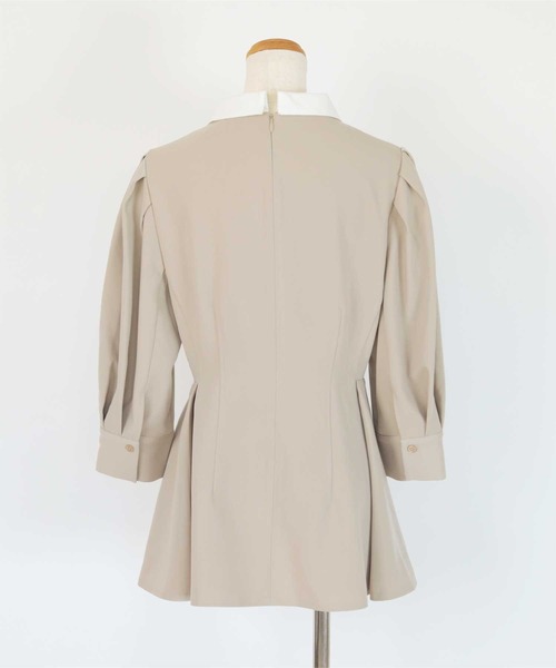 「ur's」 長袖カットソー S ブルー系その他 レディース_画像4