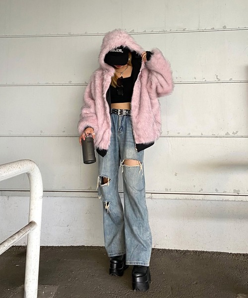 「non-hedge」 ジャケット FREE ベージュ レディース_画像2