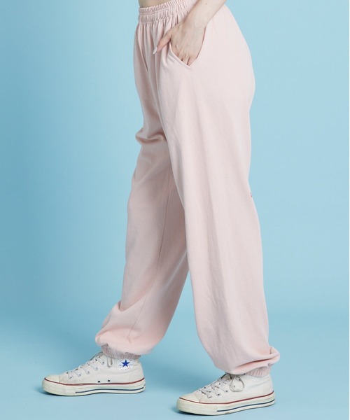 「Little sunny bite」 イージーパンツ MEDIUM ブラック レディース_画像2