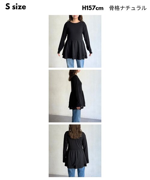 「CPCM」 長袖カットソー FREE ホワイト系その他 レディース_画像4