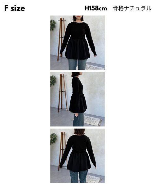 「CPCM」 長袖カットソー FREE ホワイト系その他 レディース_画像5