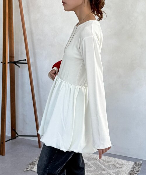 「CPCM」 長袖カットソー FREE ホワイト系その他 レディース_画像8