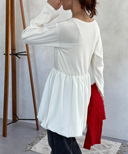 「CPCM」 長袖カットソー FREE ホワイト系その他 レディース_画像9