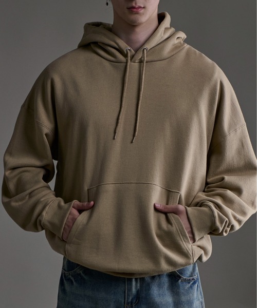 「CALIFORNIA OUTFITTERS」 プルオーバーパーカー X-LARGE ヘザーグレー メンズ_画像2