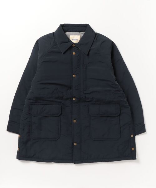 「BEAMS BOY」 コート FREE ネイビー レディース
