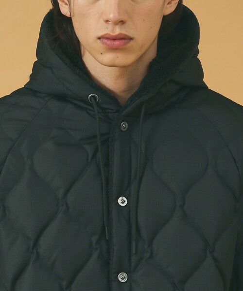 「TAION」 ポンチョ フリー ブラック メンズ_画像8