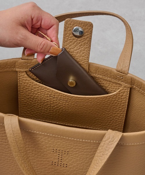 IACUCCI 2way ショルダーバッグ　ベージュ　本革　ハンドバッグ IACUCCI（イアクッチ） 2WAYバッグ FREE グリーン レディース