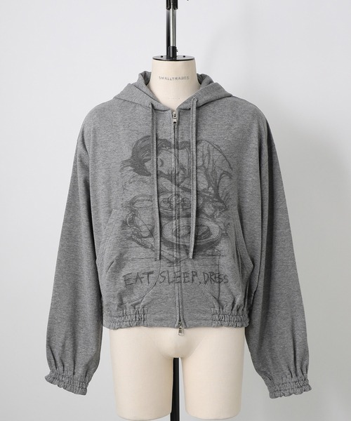 【シンヤコズカ】ORDINARY OLDSTYLEZIPHOODIE SHINYAKOZUKA(シンヤコヅカ)のORDINARY OLD STYLE ZIP HOODIE BLACK