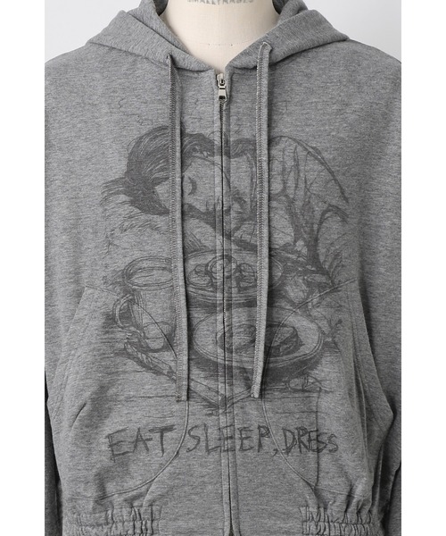 シンヤコヅカ　ORDINARY OLD STYLE ZIP HOODIE SHINYAKOZUKA(シンヤコヅカ)のORDINARY OLD STYLE ZIP HOODIE HEATHER