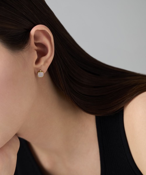4℃（ヨンドシー） ピアス 「The Tidal」K10イエローゴールド ピアス