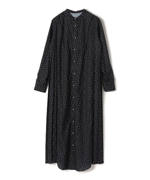 「SHIPS」 長袖ワンピース MEDIUM スカイブルー レディースの画像