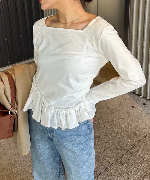 CAPRICIEUX LE'MAGE（カプリシューレマージュ） tシャツ 「前後2WAY