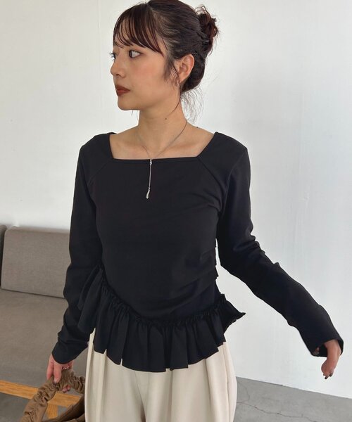 CAPRICIEUX LE'MAGE（カプリシューレマージュ） tシャツ 「前後2WAY