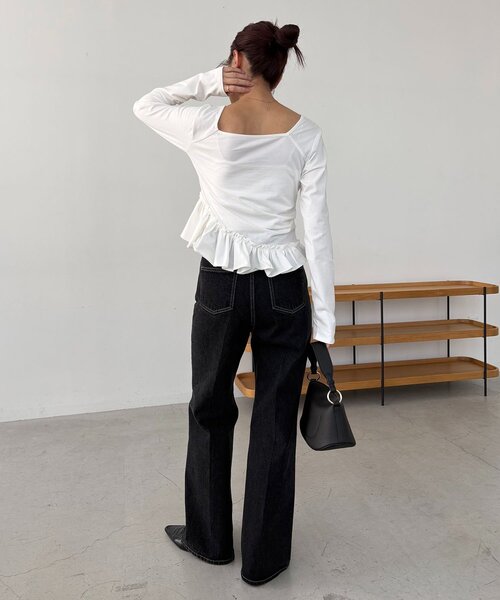 CAPRICIEUX LE'MAGE（カプリシューレマージュ） tシャツ 「前後2WAY