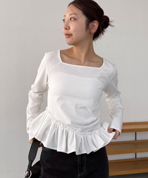 CAPRICIEUX LE'MAGE（カプリシューレマージュ） tシャツ 「前後2WAY