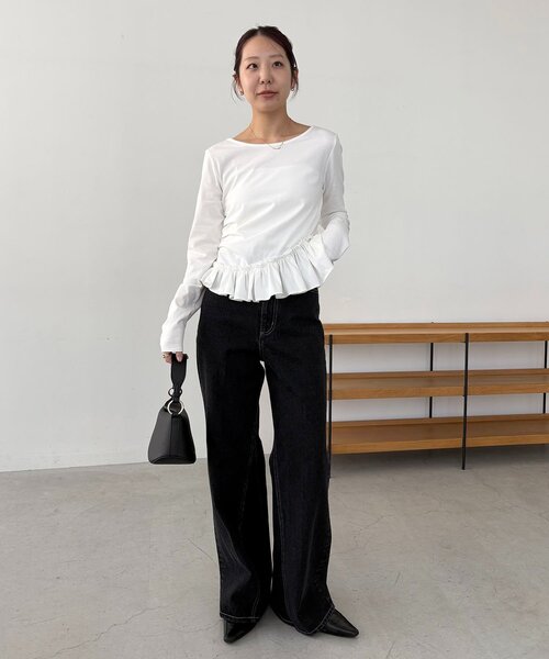 CAPRICIEUX LE'MAGE（カプリシューレマージュ） tシャツ 「前後2WAY