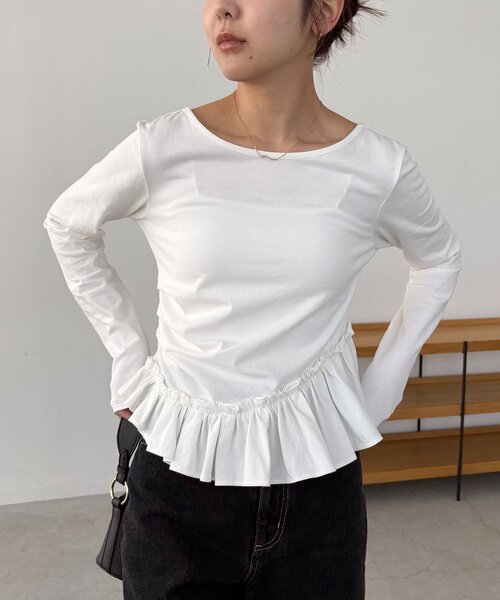 CAPRICIEUX LE'MAGE（カプリシューレマージュ） tシャツ 「前後2WAY