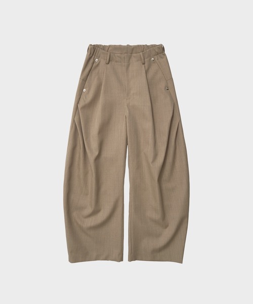 CONZ スラックス curve leg trousers メンズ : ZOZOTOWN Yahoo!店