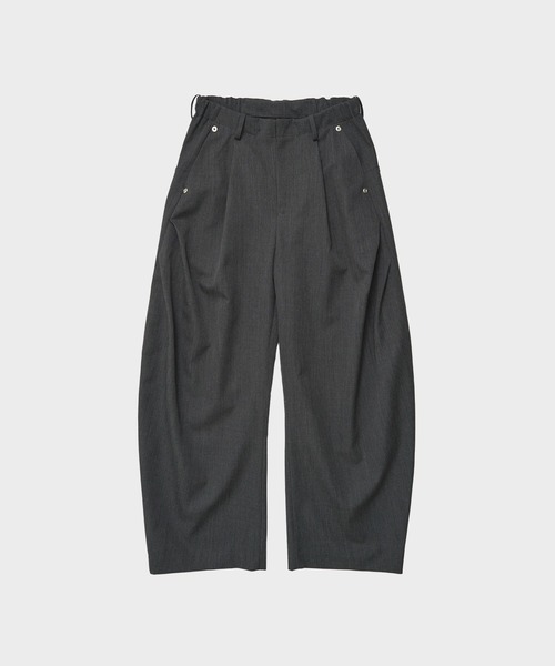CONZ スラックス curve leg trousers メンズ : ZOZOTOWN Yahoo!店