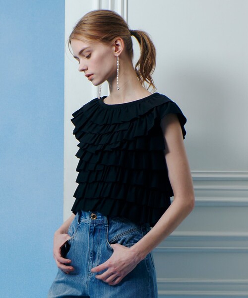 LOULOU WILLOUGHBY（ルルウィルビー） tシャツ 「LOULOU WILLOUGHBY