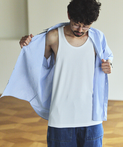 FREAK'S STORE（フリークスストア） タンクトップ AIRDRY FUNCTIONAL