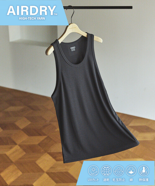 FREAK'S STORE（フリークスストア） タンクトップ AIRDRY FUNCTIONAL