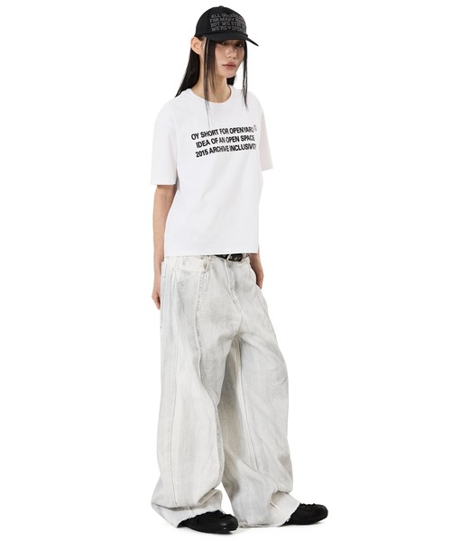 OY（オーワイ） tシャツ 「OY/オーワイ」ARCHIVE TEXT CROP TEE