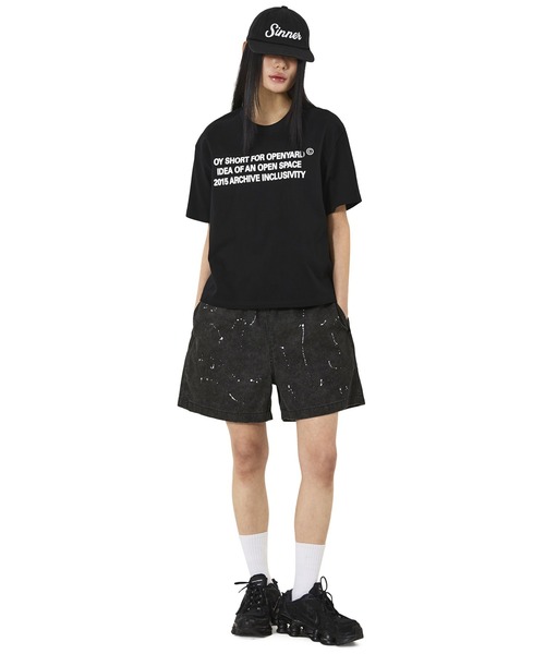 OY（オーワイ） tシャツ 「OY/オーワイ」ARCHIVE TEXT CROP TEE