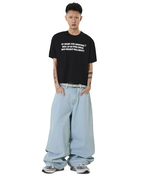 OY（オーワイ） tシャツ 「OY/オーワイ」ARCHIVE TEXT CROP TEE