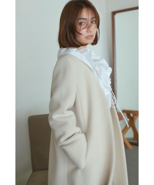 「FRAY I.D」 長袖ブラウス ONE SIZE ホワイト レディースの画像