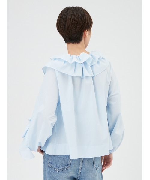 「FRAY I.D」 長袖ブラウス ONE SIZE ホワイト レディースの画像