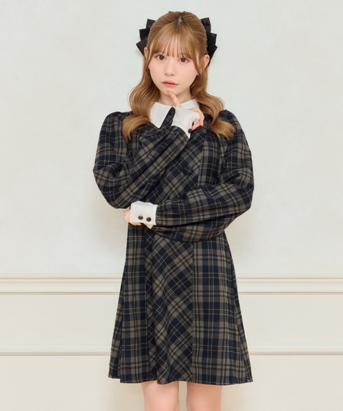 「apres jour」 シャツワンピース フリー ブラック系その他 レディース_画像4