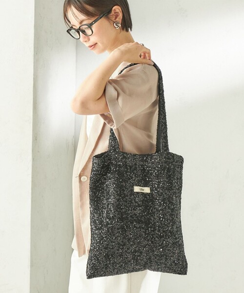 「Uhr」 トートバッグ ONE SIZE シルバー レディース_画像3