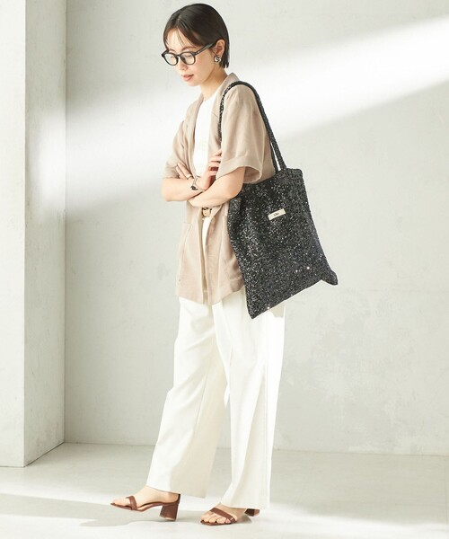 「Uhr」 トートバッグ ONE SIZE シルバー レディース_画像5