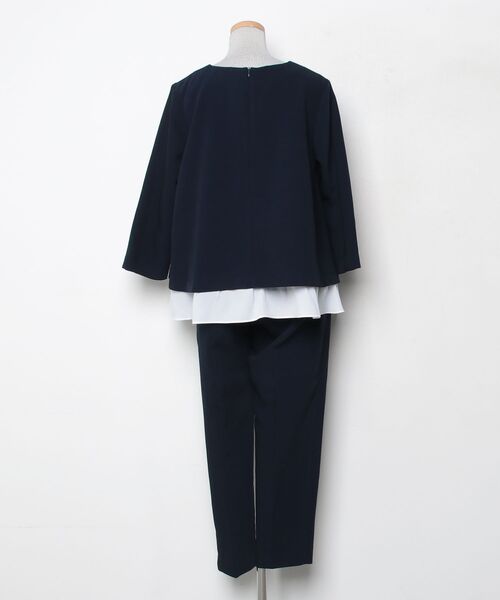 「DRESS LAB」 セットアップ M ネイビー レディース_画像2