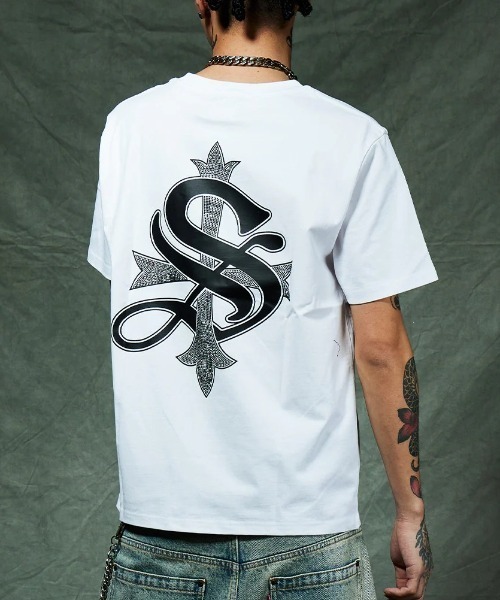 tシャツ A'GEM/9 × .kom 「SUPPLIER/サプライヤー」 Cross Tee/クロスTシャツ メンズ レディースの画像