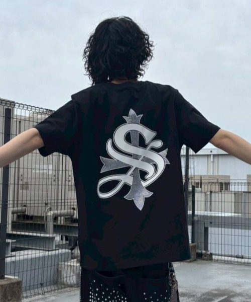 tシャツ A'GEM/9 × .kom 「SUPPLIER/サプライヤー」 Cross Tee/クロスTシャツ メンズ レディースの画像