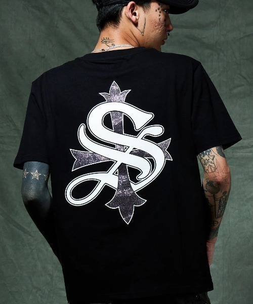 tシャツ A'GEM/9 × .kom 「SUPPLIER/サプライヤー」 Cross Tee/クロスTシャツ メンズ レディースの画像