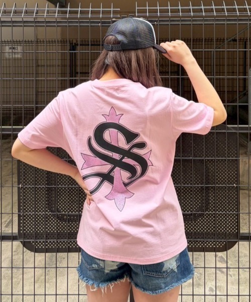 tシャツ A'GEM/9 × .kom 「SUPPLIER/サプライヤー」 Cross Tee/クロスTシャツ メンズ レディースの画像