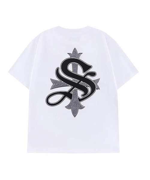 tシャツ A'GEM/9 × .kom 「SUPPLIER/サプライヤー」 Cross Tee/クロスTシャツ メンズ レディースの画像