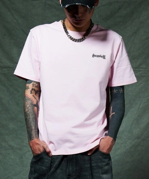 tシャツ A'GEM/9 × .kom 「SUPPLIER/サプライヤー」 Cross Tee/クロスTシャツ メンズ レディースの画像