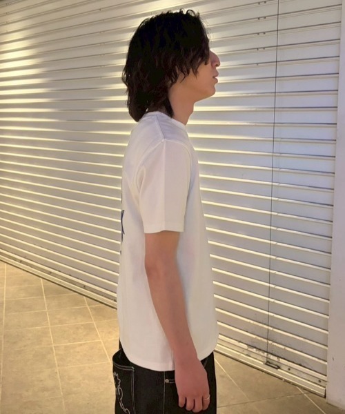 tシャツ A'GEM/9 × .kom 「SUPPLIER/サプライヤー」 Cross Tee/クロスTシャツ メンズ レディースの画像