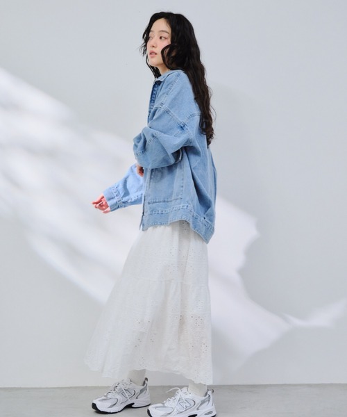 P.V.T スカート コットンレースティアードスカート : ZOZOTOWN Yahoo