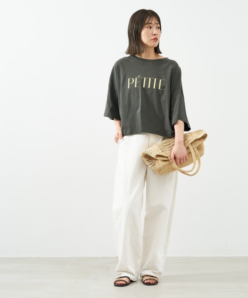 「MICA&DEAL」 デニムハーフパンツ 38 サックスブルー レディース_画像8