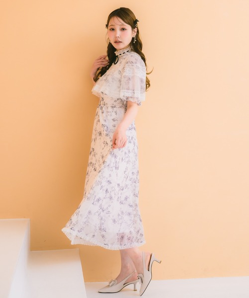 クチュールバイロジータ ワンピース ケープロングワンピース